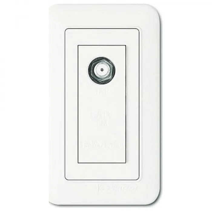 Розетка акустическая Imex 1326 WST 1326 WH Цвет арматуры белый от ImperiumLoft
