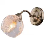 Бра Arte Lamp Martina A1292AP-1AB Цвет арматуры бронза Цвет плафонов прозрачный