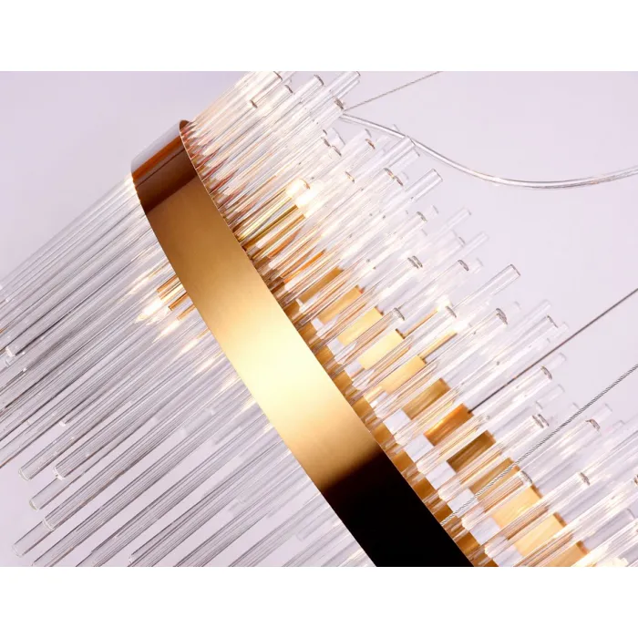 Подвесной светильник Ambrella Traditional 15 TR5355 Цвет арматуры золото Цвет плафонов прозрачный от ImperiumLoft