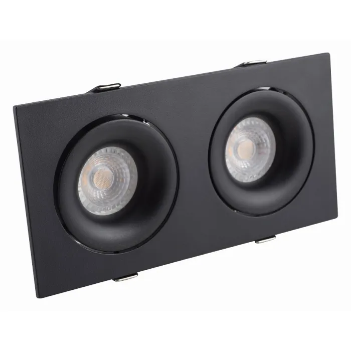 Встраиваемый светильник Denkirs Roto DK2122-BK от ImperiumLoft