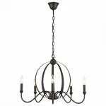 Подвесная люстра Vele Luce Artemis 742 VL4116P05 Цвет арматуры черный от ImperiumLoft