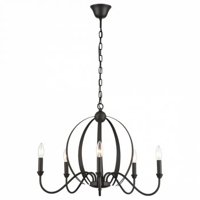 Подвесная люстра Vele Luce Artemis 742 VL4116P05 Цвет арматуры черный от ImperiumLoft