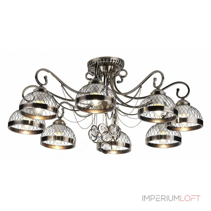 Потолочная люстра Rivoli Cofanetto S8 AB Б0037728 