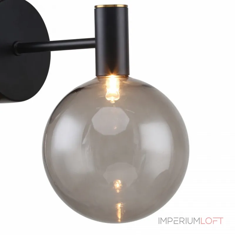 Бра Favourite Eternity 2766-1W Цвет арматуры латунь Цвет плафонов серый