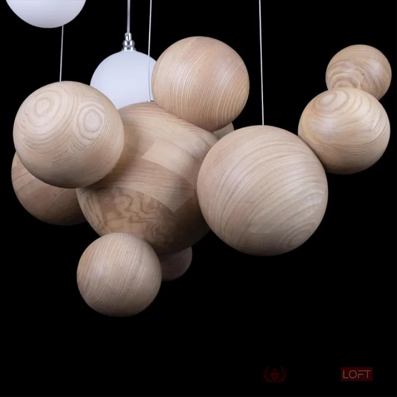 Подвесная люстра Loft it Ginger 10161 Light wood от ImperiumLoft