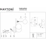 Бра Maytoni Dallas MOD545WL-03B от ImperiumLoft