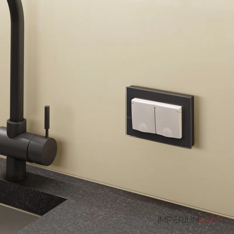 Розетка влагозащищенная с заземлением и шторками, без рамки с крышкой Werkel слоновая кость W1172203 от ImperiumLoft Розетка влагозащищенная с заземлением и шторками, без рамки с крышкой Werkel слоновая кость W1172203 от ImperiumLoft