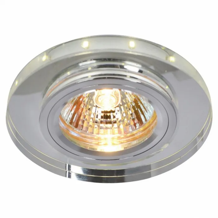 Встраиваемый светильник Arte Lamp Wagner A5958PL-1CC Цвет арматуры хром Цвет плафонов прозрачный от ImperiumLoft
