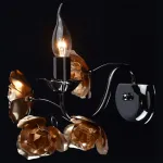 Бра MW-Light Розенхейм 615021901 Цвет арматуры черный Цвет плафонов золото от ImperiumLoft