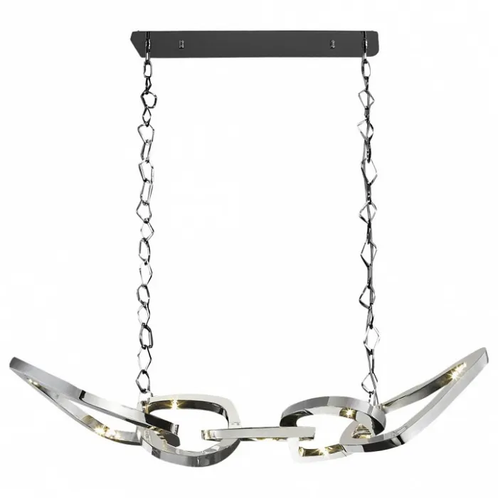 Подвесной светильник DeLight Collection 68020 PR68020M-12 nickel Цвет арматуры никель Цвет плафонов никель от ImperiumLoft