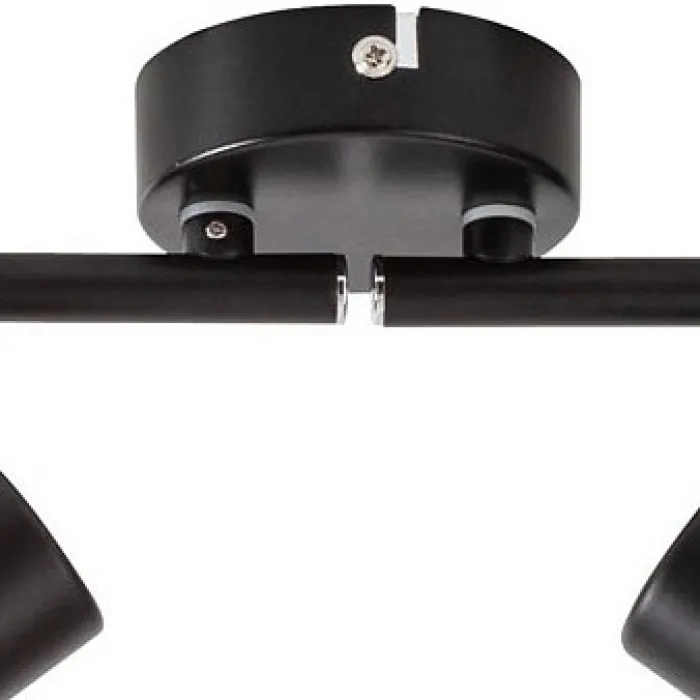 Спот TopLight Maralyn TL1234Y-04BL Цвет арматуры черный Цвет плафонов серый от ImperiumLoft
