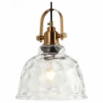 Подвесной светильник Stilfort Bell 2117/00/01P Цвет плафонов прозрачный Цвет арматуры латунь