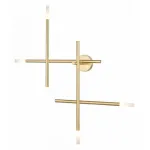 Накладной светильник Vele Luce Corda VL5534W24 Цвет арматуры латунь Цвет плафонов белый от ImperiumLoft