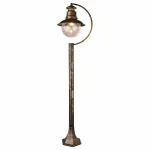 Наземный высокий светильник Arte Lamp Amsterdam A1523PA-1BN Цвет арматуры бронза Цвет плафонов прозрачный