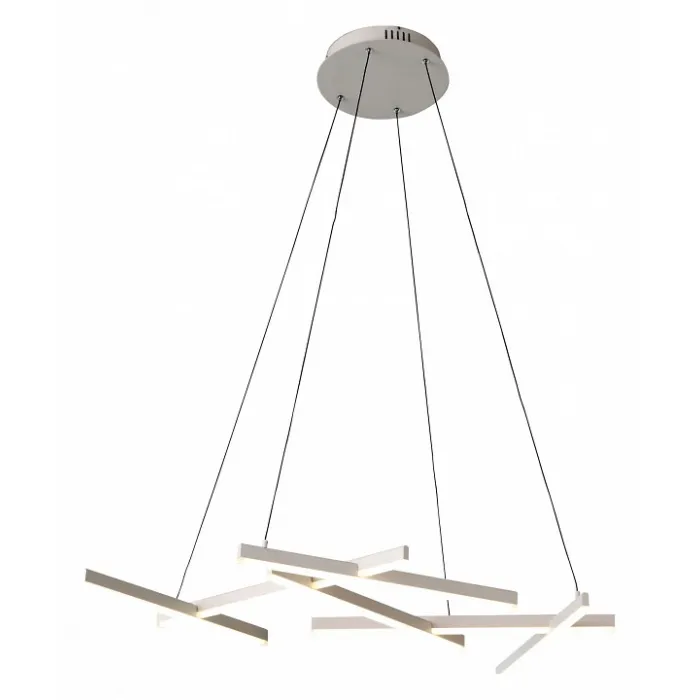 Подвесная люстра ST-Luce Basoni SL394.513.06 Цвет арматуры белый Цвет плафонов белый от ImperiumLoft