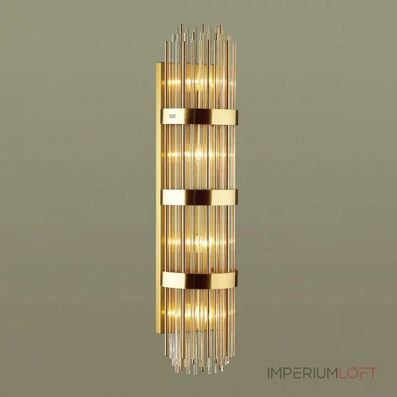 Накладной светильник Odeon Light Empire 4854/4W Цвет плафонов прозрачный Цвет арматуры золото от ImperiumLoft Накладной светильник Odeon Light Empire 4854/4W Цвет плафонов прозрачный Цвет арматуры золото от ImperiumLoft