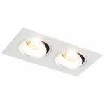 Встраиваемый светильник Denkirs DK3022 DK3072-WH+CH Цвет арматуры хром