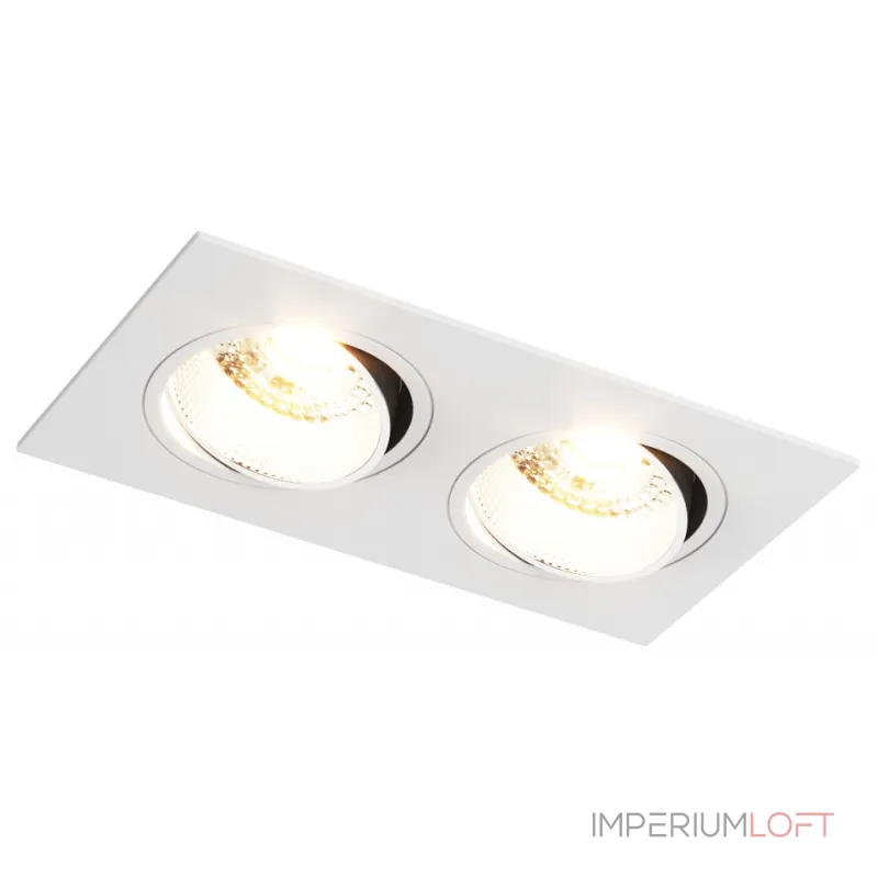 Встраиваемый светильник Denkirs DK3022 DK3072-WH+CH Цвет арматуры хром Встраиваемый светильник Denkirs DK3022 DK3072-WH+CH Цвет арматуры хром