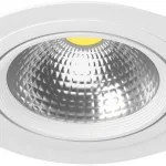 Встраиваемый светильник Lightstar Intero 111 i9260607 Цвет арматуры черно-белый