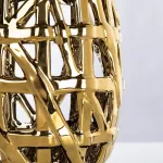 Настольная лампа декоративная Arte Lamp Taiyi A4002LT-1GO Цвет арматуры Желтый Цвет плафонов Черный