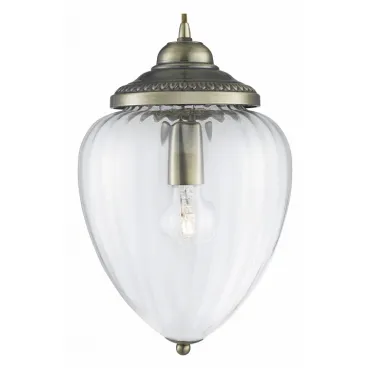 Подвесной светильник Arte Lamp Rimini 1 A1091SP-1AB Цвет арматуры бронза Цвет плафонов прозрачный