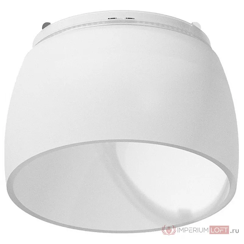 Рамка на 1 светильник Ambrella N717 N7177 FR белый матовый D70*H55mm Out40mm MR16 Цвет арматуры белый от ImperiumLoft