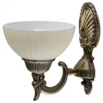 Бра MW-Light Афродита 1 317020101 Цвет арматуры бронза Цвет плафонов кремовый от ImperiumLoft