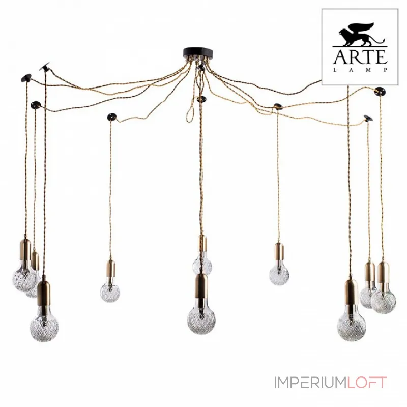 Подвесной светильник Arte Lamp Salute A8040SP-10SG Подвесной светильник Arte Lamp Salute A8040SP-10SG