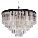 Подвесной светильник DeLight Collection Odeon KR0387P-10A black/clear от ImperiumLoft