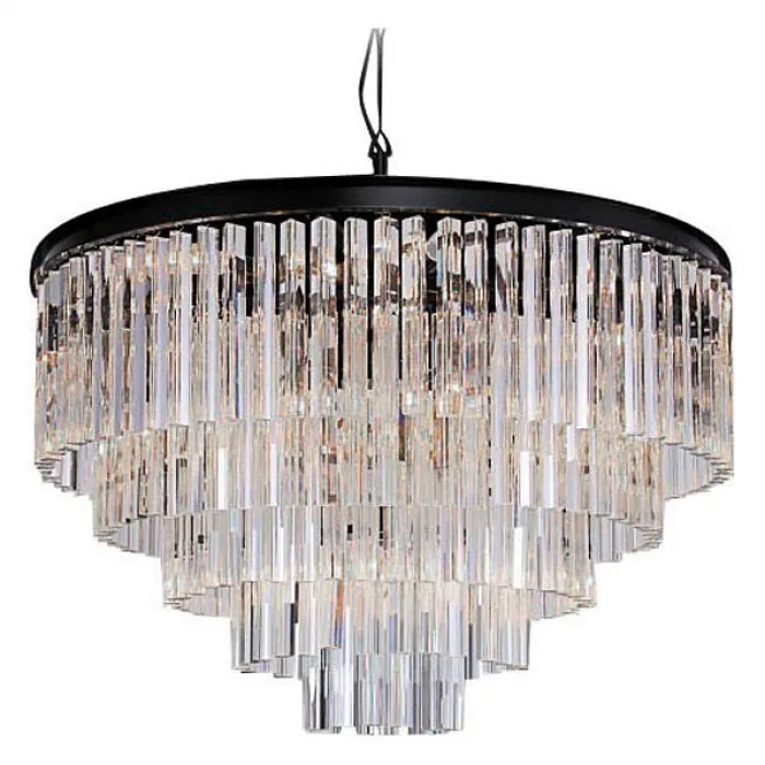 Подвесной светильник DeLight Collection Odeon KR0387P-10A black/clear от ImperiumLoft