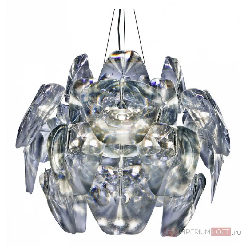 Подвесной светильник Azzardo 3D AZ0314 Цвет арматуры хром Цвет плафонов прозрачный от ImperiumLoft