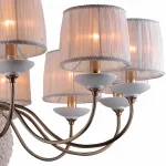 Подвесная люстра Divinare Terraglia 1160/01 LM-12 Цвет арматуры медь Цвет плафонов кремовый от ImperiumLoft