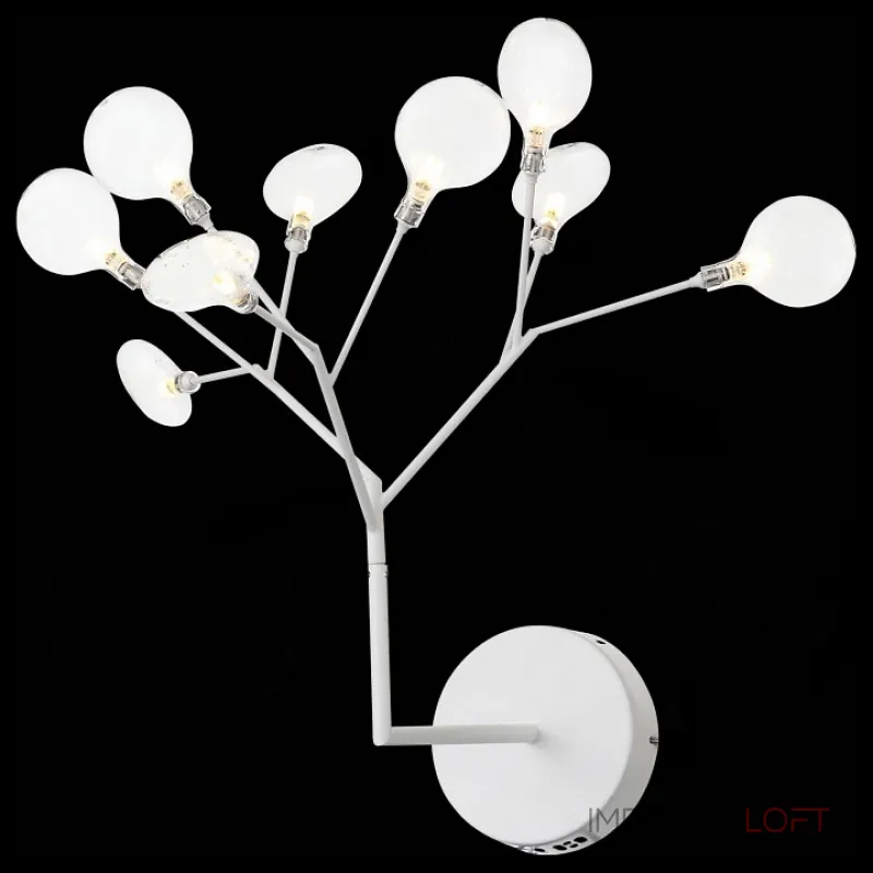 Бра ST-Luce Riccardo SL411.501.09 Цвет арматуры белый Цвет плафонов прозрачный от ImperiumLoft Бра ST-Luce Riccardo SL411.501.09 Цвет арматуры белый Цвет плафонов прозрачный от ImperiumLoft