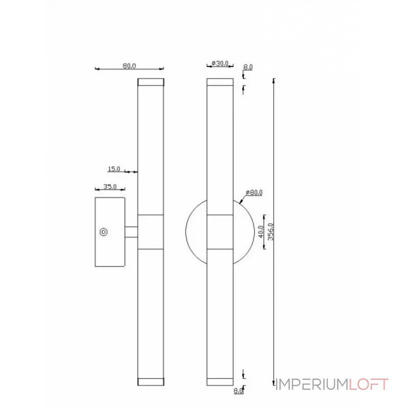 Бра Maytoni Axis MOD106WL-L10G3K от ImperiumLoft Бра Maytoni Axis MOD106WL-L10G3K от ImperiumLoft