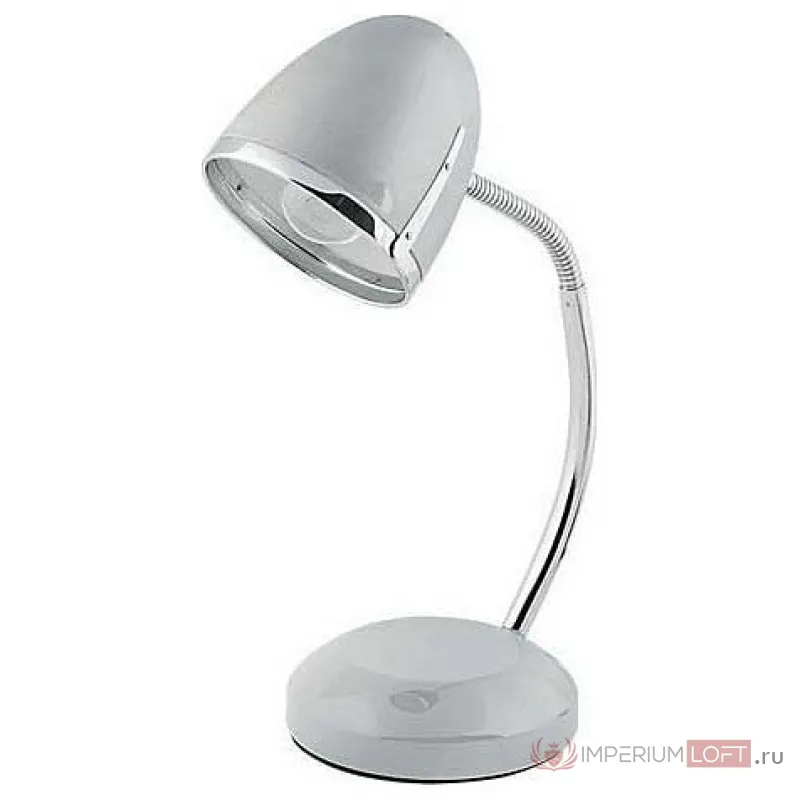 Настольная лампа офисная Nowodvorski Pocatello 5795 Цвет арматуры серебро Цвет плафонов серебро от ImperiumLoft