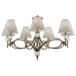 Подвесная люстра Lamp4You Modern 2 M2-07-SB-LMP-O-16 Цвет арматуры бронза Цвет плафонов черно-белый от ImperiumLoft
