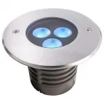 Встраиваемый в дорогу светильник Deko-Light Bodeneinbauleuchte III RGB 730276 Цвет арматуры серебро Цвет плафонов прозрачный от ImperiumLoft