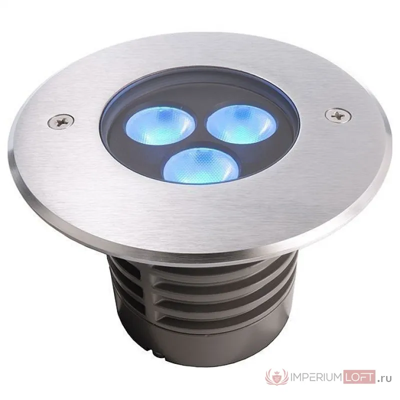 Встраиваемый в дорогу светильник Deko-Light Bodeneinbauleuchte III RGB 730276 Цвет арматуры серебро Цвет плафонов прозрачный от ImperiumLoft