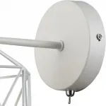 Бра Arte Lamp 4284 A4284AP-1WH Цвет арматуры белый Цвет плафонов белый