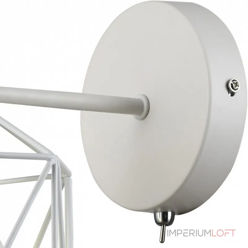 Бра Arte Lamp 4284 A4284AP-1WH Цвет арматуры белый Цвет плафонов белый