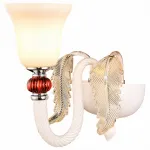 Бра Arte Lamp Antonio A1270AP-1CC Цвет арматуры хром Цвет плафонов белый от ImperiumLoft