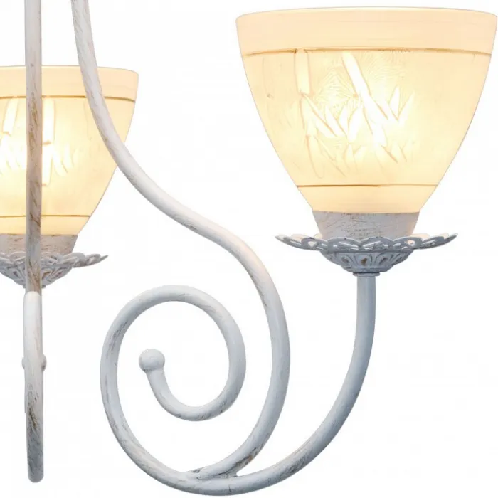 Подвесная люстра TopLight Barbara TL1134-3H Цвет арматуры золото Цвет плафонов золото от ImperiumLoft