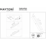 Подсветка для зеркала Maytoni Fichte MIR012WL-L9B4K