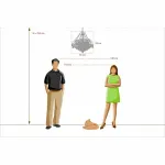 Подвесная люстра MW-Light Жемчуг 14 232017408 Цвет арматуры золото Цвет плафонов прозрачный от ImperiumLoft