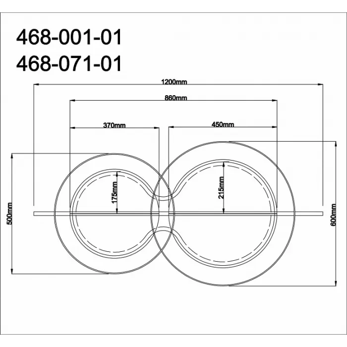 Накладной светильник Velante 468 468-071-01 от ImperiumLoft