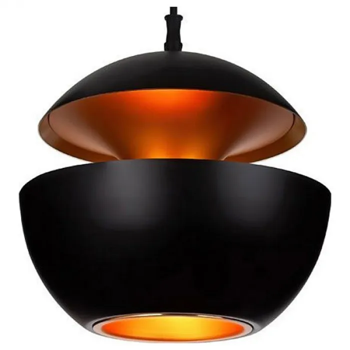 Подвесной светильник Loft it Apple LOFT2212-B Цвет арматуры черный Цвет плафонов золото от ImperiumLoft