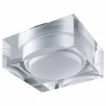 Встраиваемый светильник Lightstar Artico LED 070244 Цвет арматуры хром Цвет плафонов прозрачный