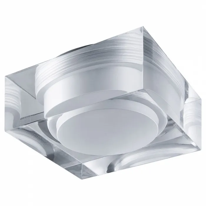 Встраиваемый светильник Lightstar Artico LED 070244 Цвет арматуры хром Цвет плафонов прозрачный от ImperiumLoft