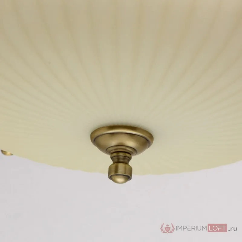 Накладной светильник MW-Light Афродита 1 317011303 Цвет арматуры бронза Цвет плафонов кремовый от ImperiumLoft