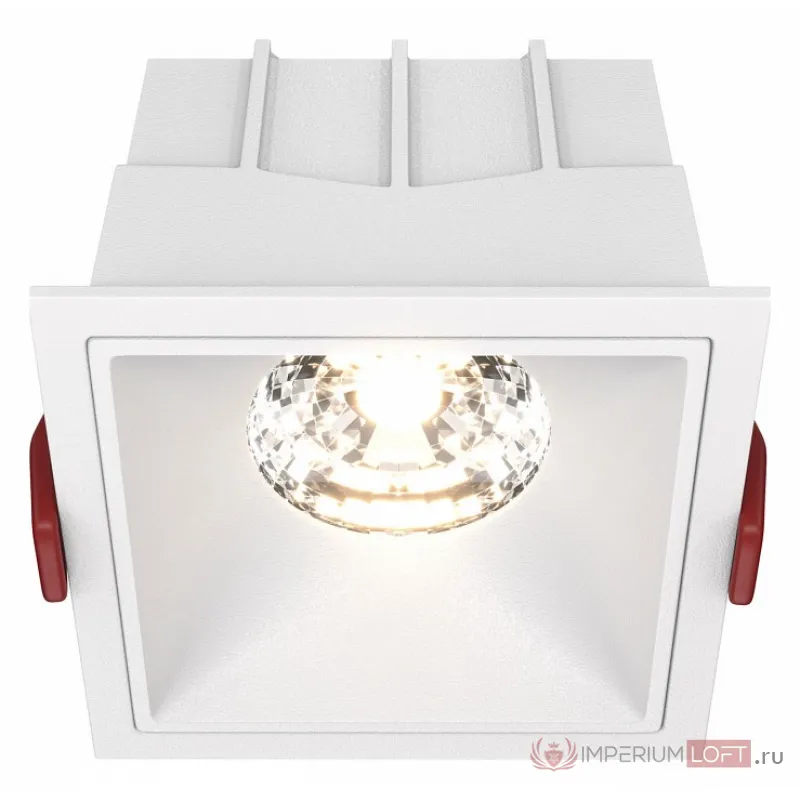 Встраиваемый светильник Maytoni Alfa LED DL043-01-15W4K-SQ-W от ImperiumLoft